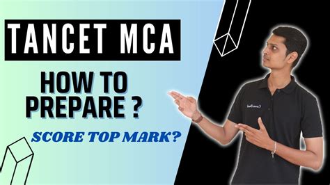 how to prepare for tancet mca
